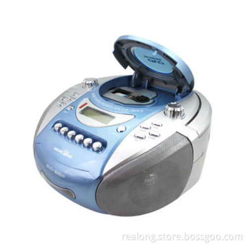 Portable cassette player with DVD function